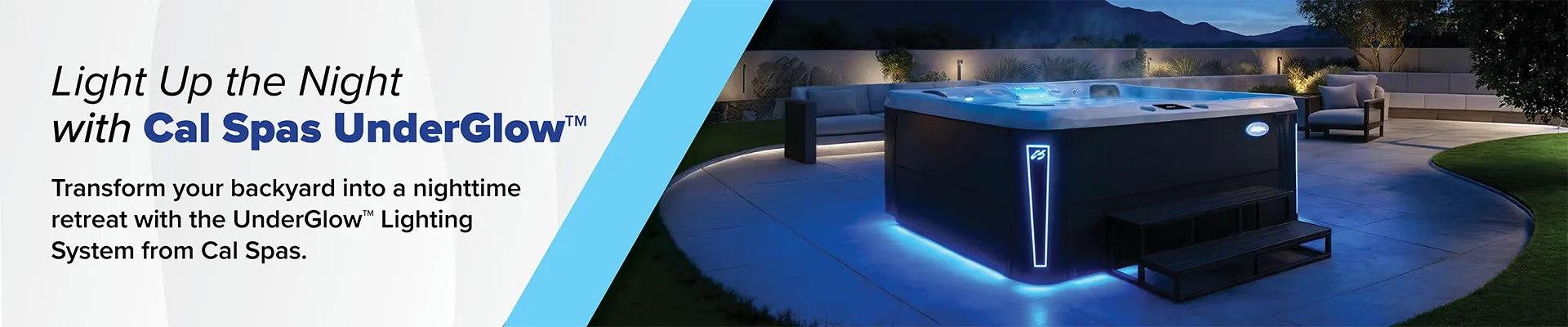 Calspas hot tub being used in a family setting - Beaufort